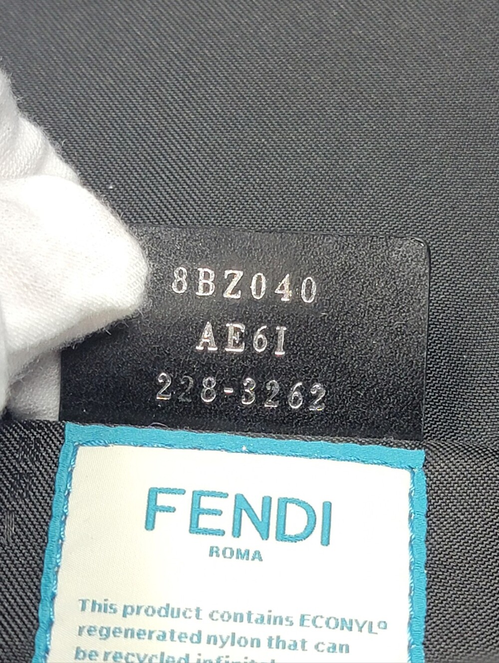 FENDI Roma FF Embossed Econyl Backpack - Picture 3 of 11